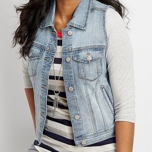 Merona Denim Vest